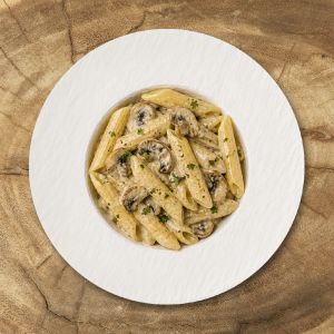 Kremalı Mantarlı Penne